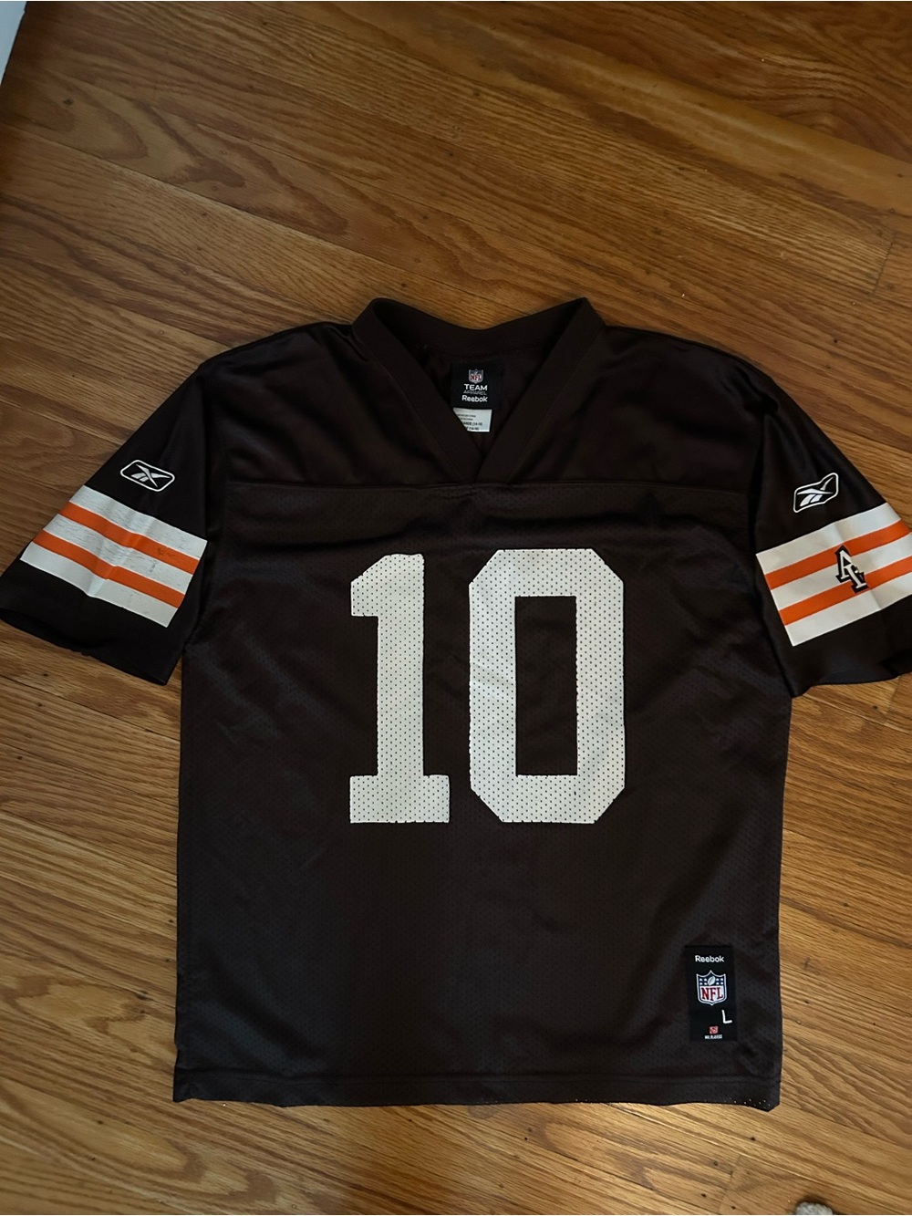 Vintage Cleveland Browns Jersey Youth Large 14-16 Boys Kids NFL Football Reebok